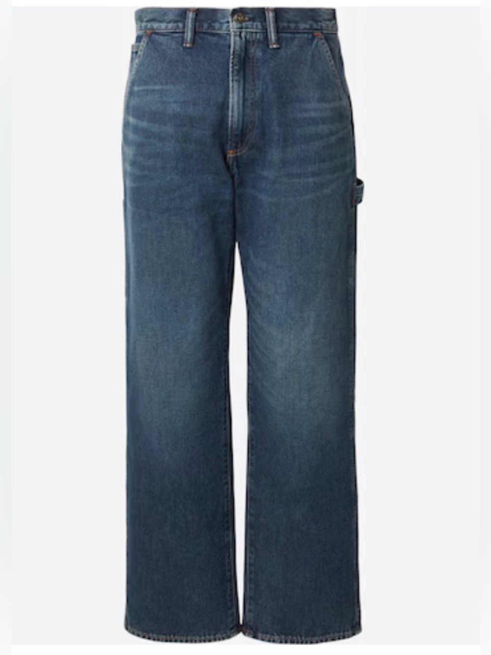 GAP Ultrasoft Baggy Carpenter Jeans Blue Wash 36/32